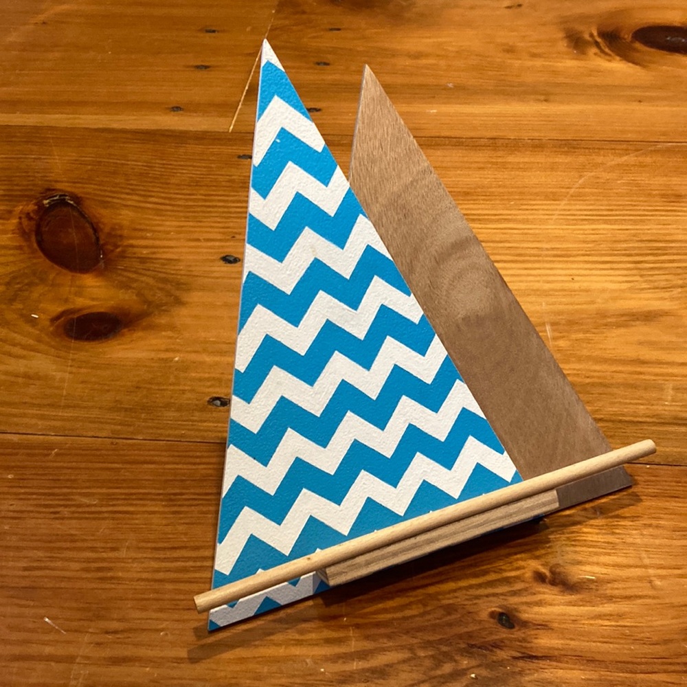 OOAK Mod Retro Tablet Device Book Vertical Holder Stand Etsy Mountain Peaks Wood